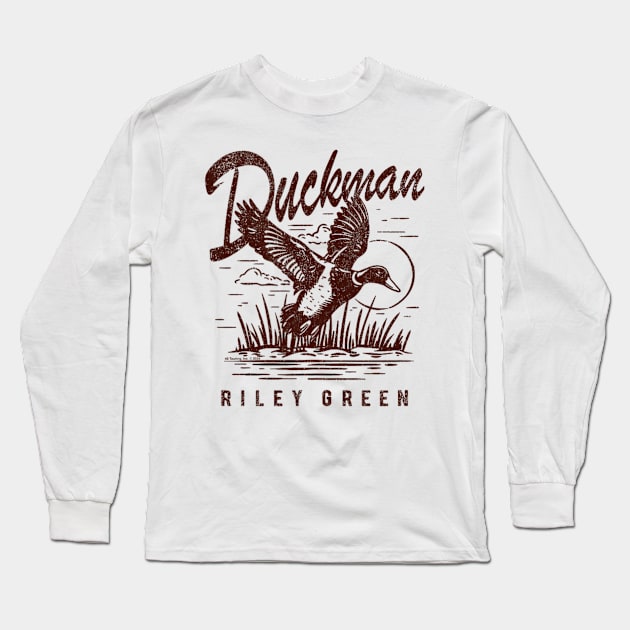 Duckman Long Sleeve T-Shirt by Dreamsbabe